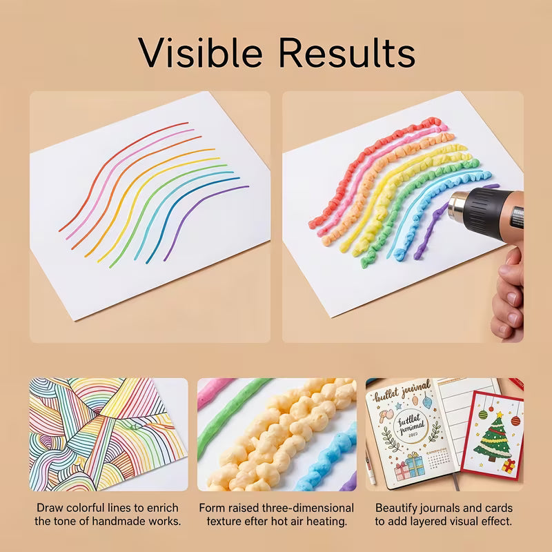 6pcs Popcorn Pens