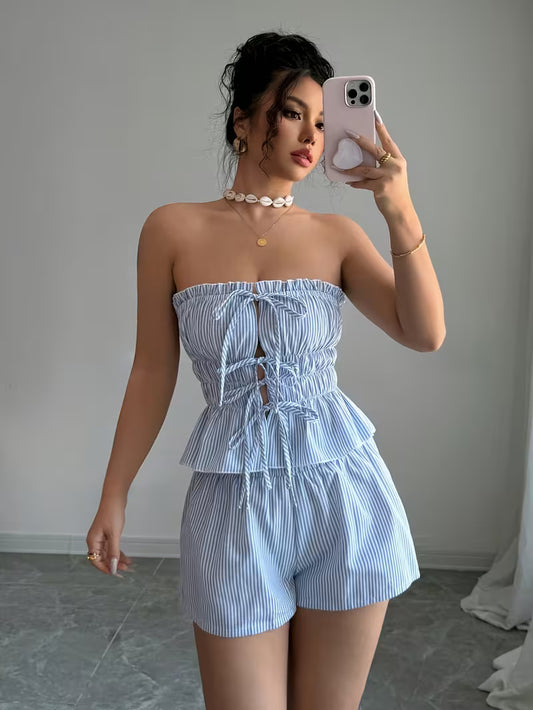 2pcs Summer Casual Outfit