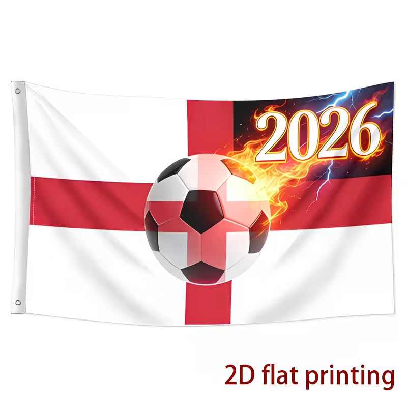 2D Flat England Flag ĺ