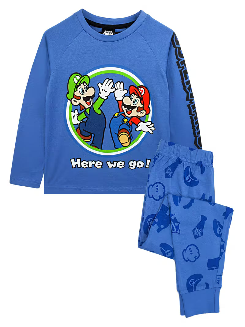Super Mario Pyjamas For Boys