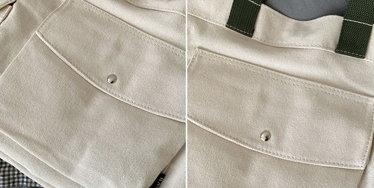 Ladies Large Capacity Niche Canvas Bag