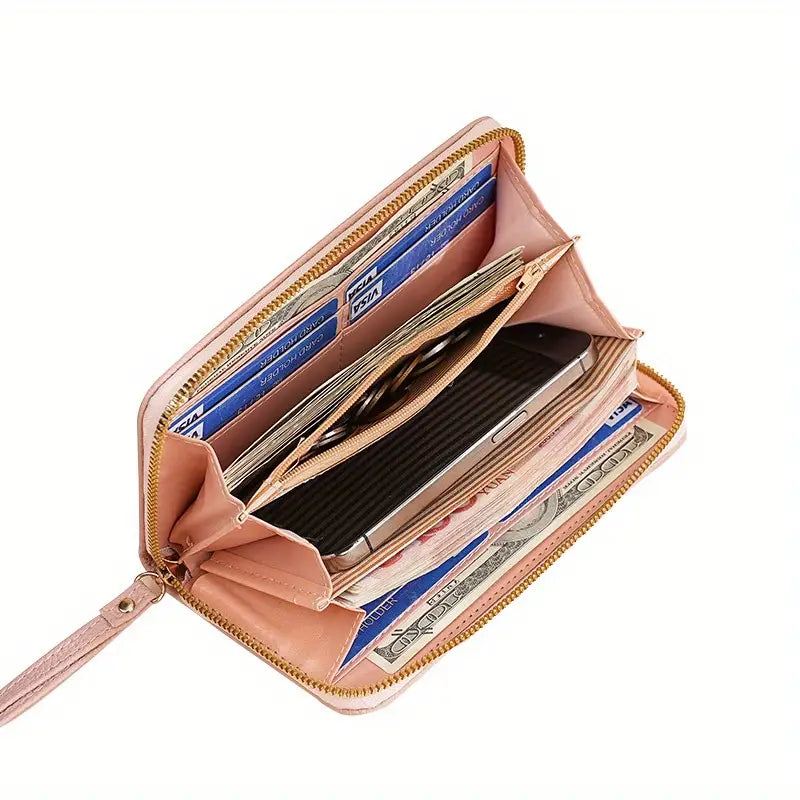 Multifunctional Large Capacity Printed Wednesday Clutch
