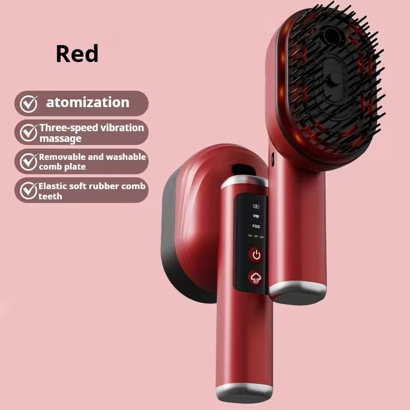 Multifunctional Electric Spray Scalp Massage Comb