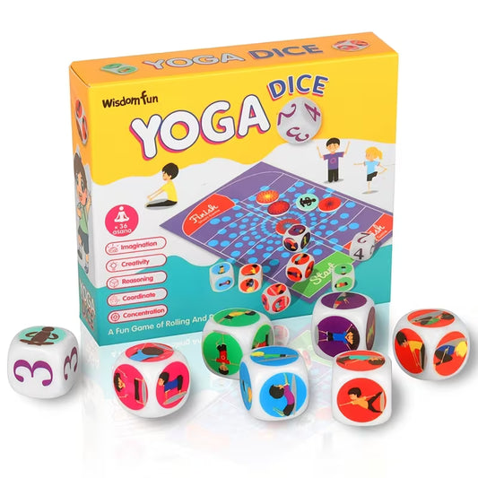 Yoga Dice Parent-child Interaction Children's Puzzle Game
