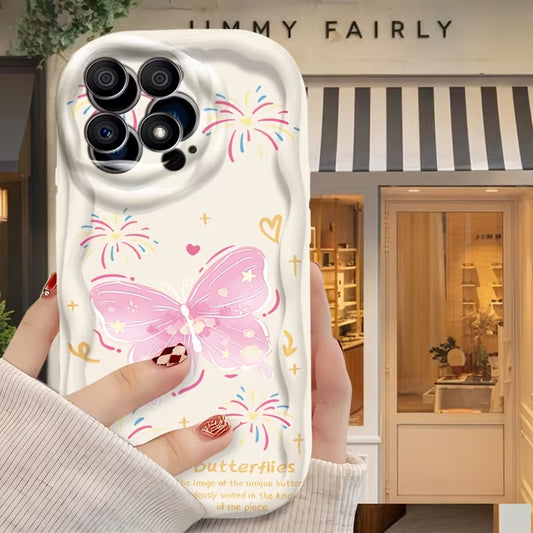 Firework Pink Butterfly Dreamy Phone Case