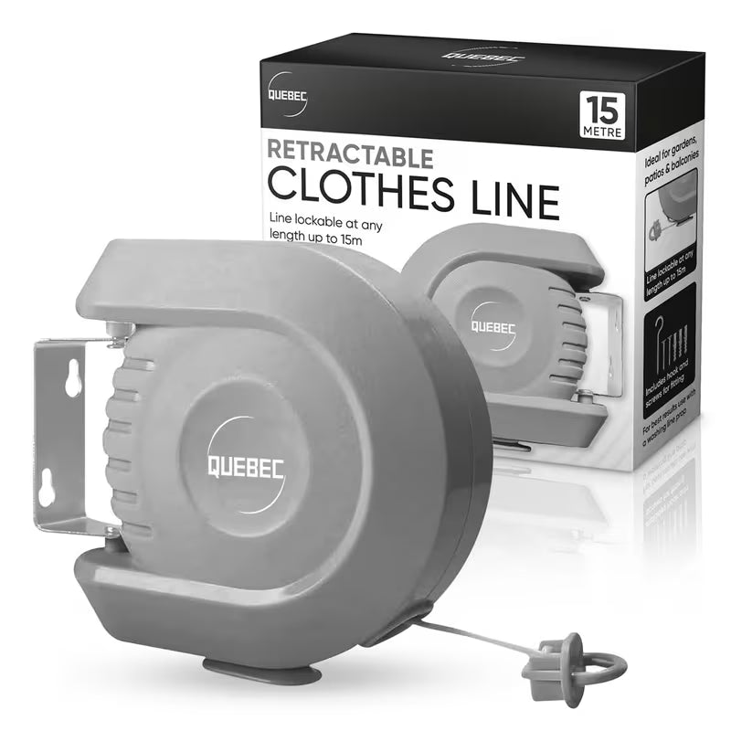15m Retractable Washing Line