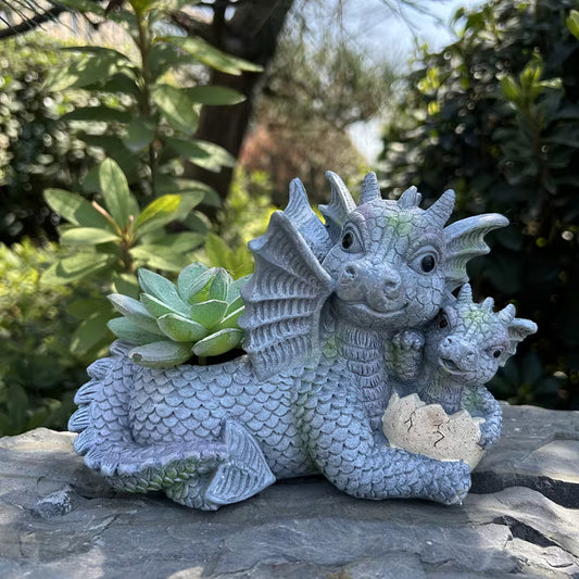 Mother and Child Dinosaur Ornament