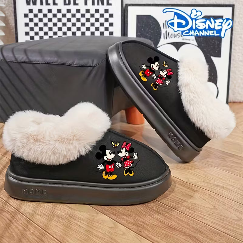 Mickey & Minnie Mouse Slippers