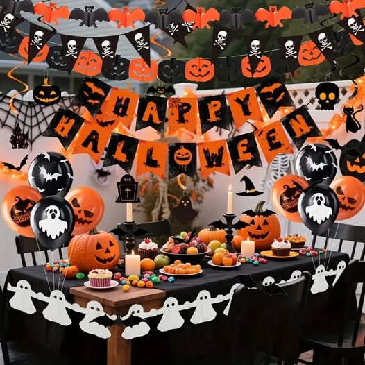 Halloween Decorations Set