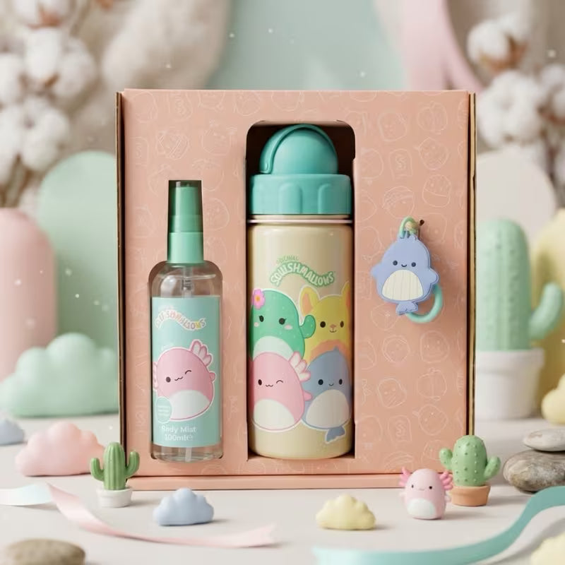 Squishmallows Kids Travel Gift Set