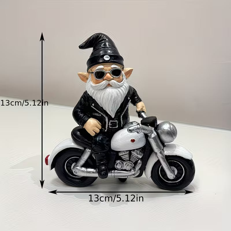 Motorcycle Riding Gnome