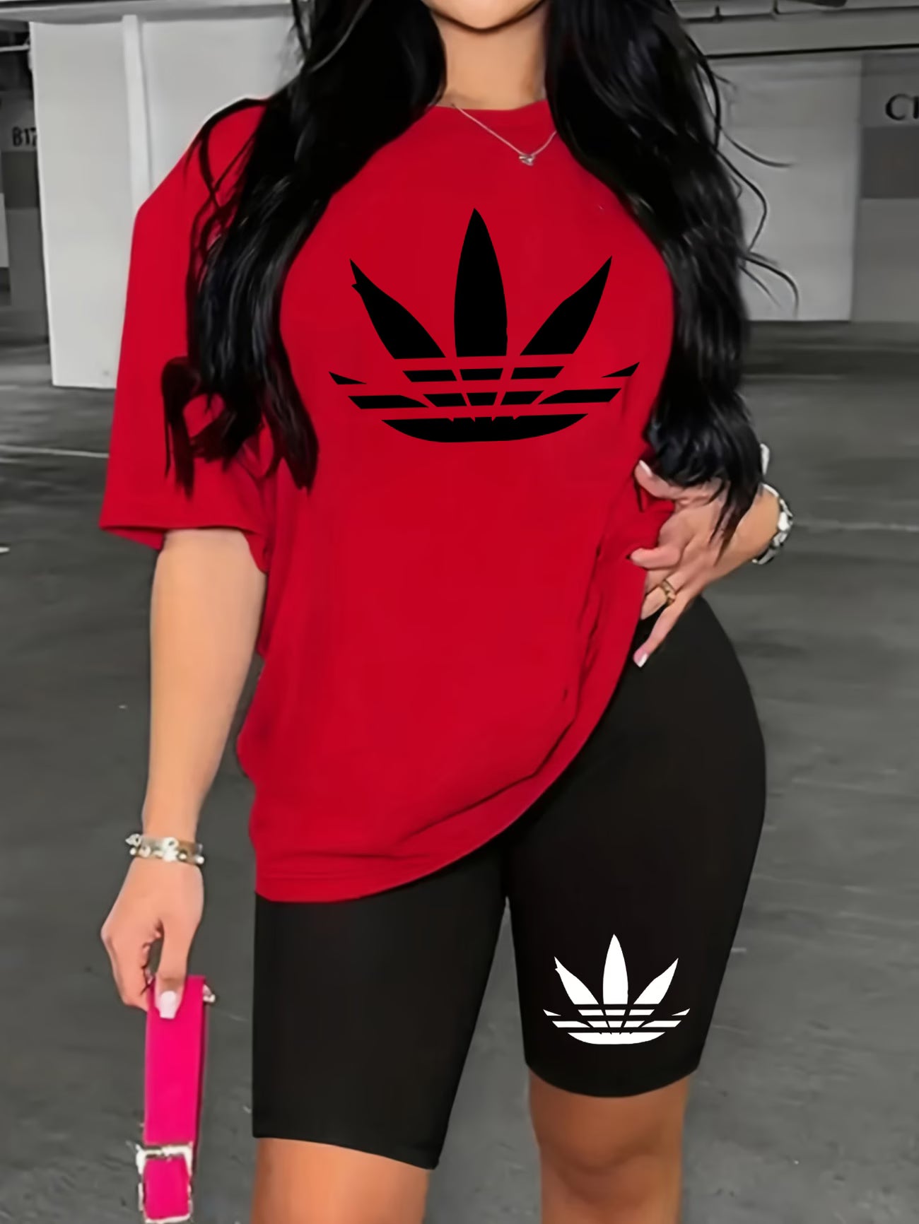 Trending Logo Printed Loungewear Set