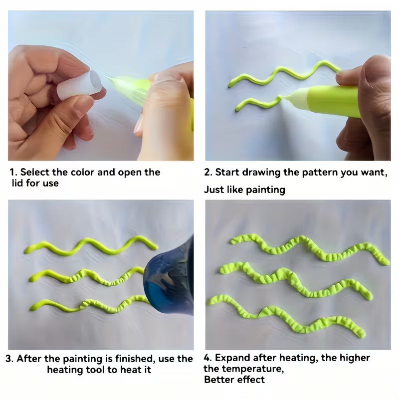 6pcs Popcorn Pens