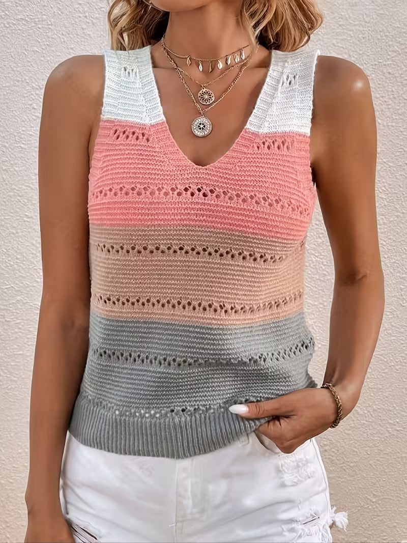 Womans Colourblock Top
