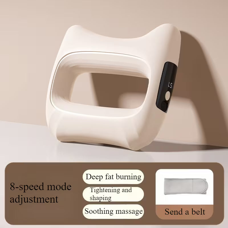 Portable Multifunctional Burning Fascia Ring Waist And Abdomen Burning Massager with Belt