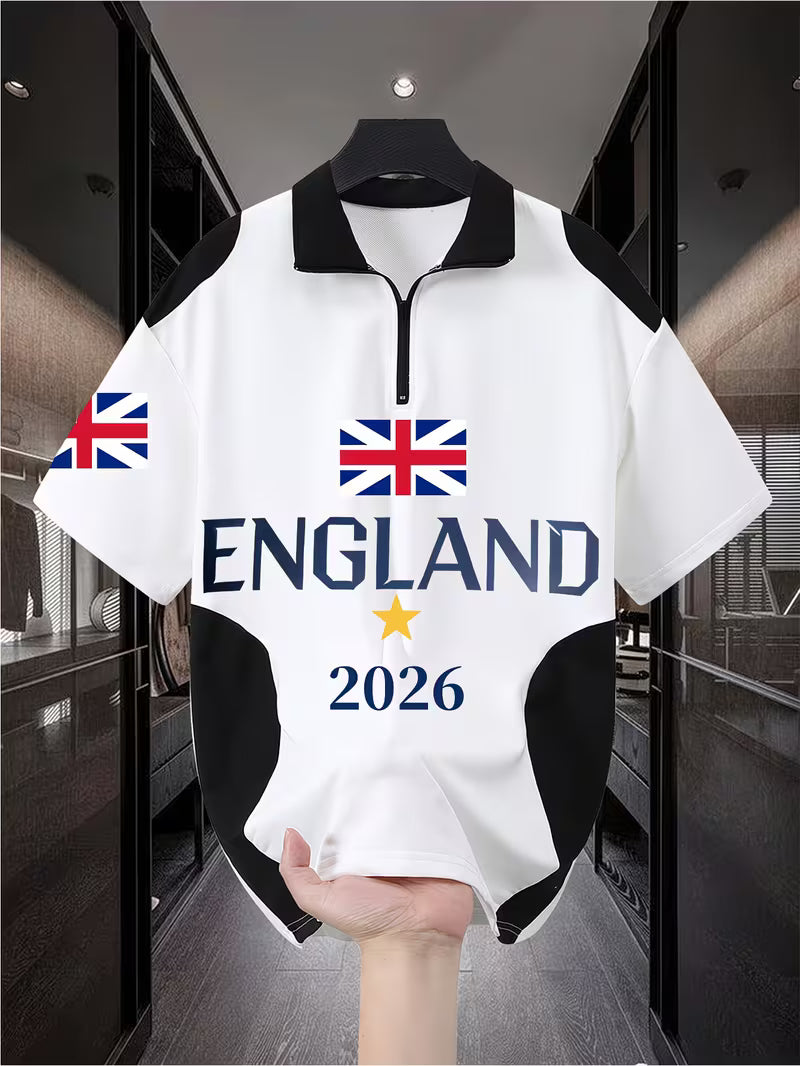 Mens England Top