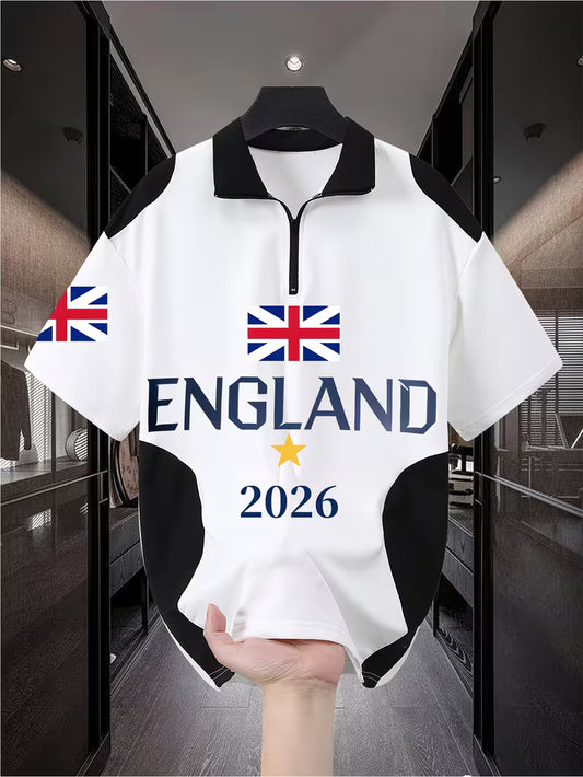 Mens England Top
