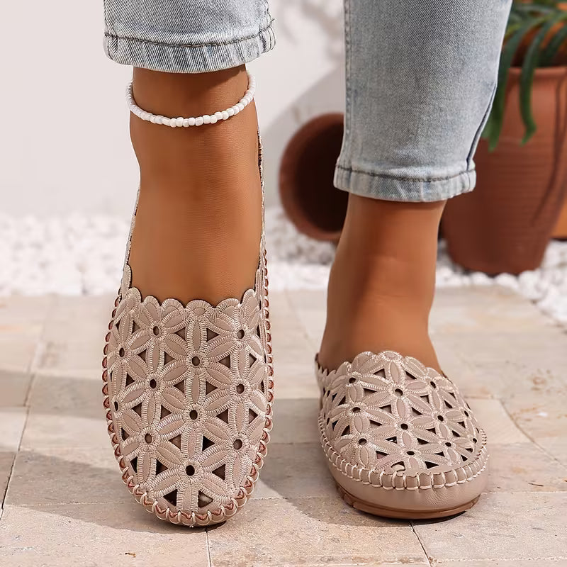 Cutout Design Mules
