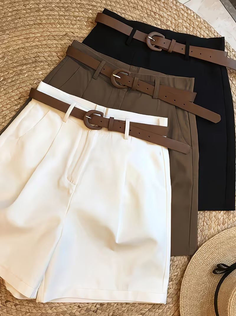 Elegant and Stylish Women's 3pcs Shorts Set