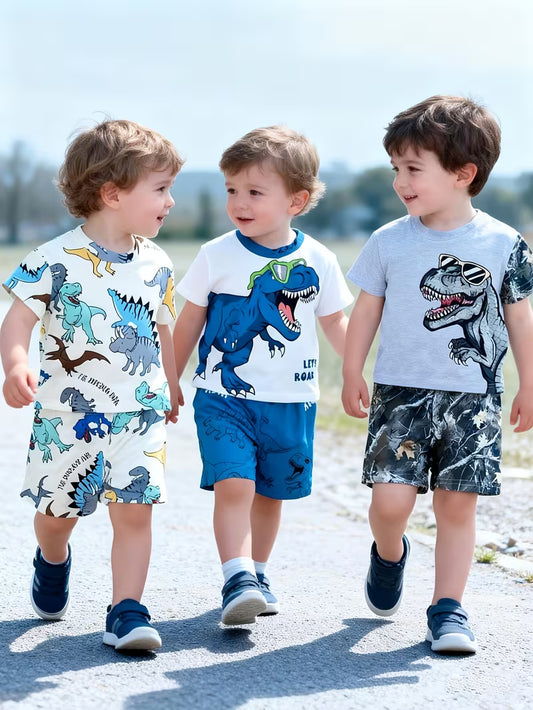 6pcs Toddler Boy Summer Outfit