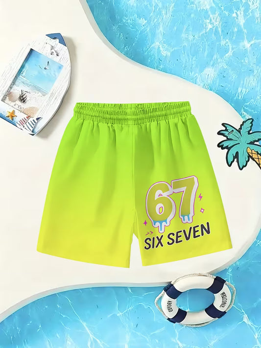 Boys Fashion Swimming Shorts