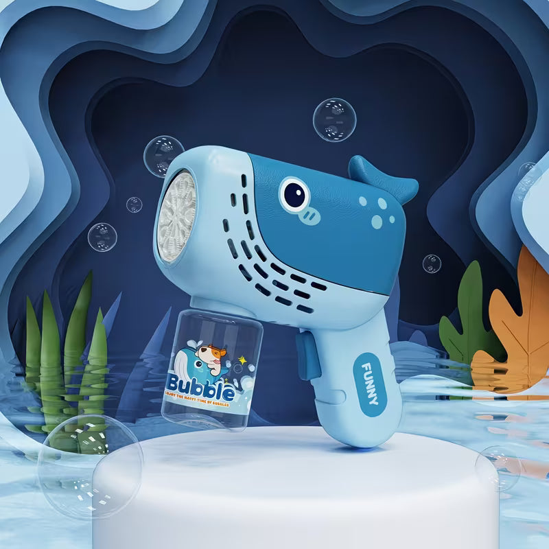 A Cartoon Bubble-Blowing Toy