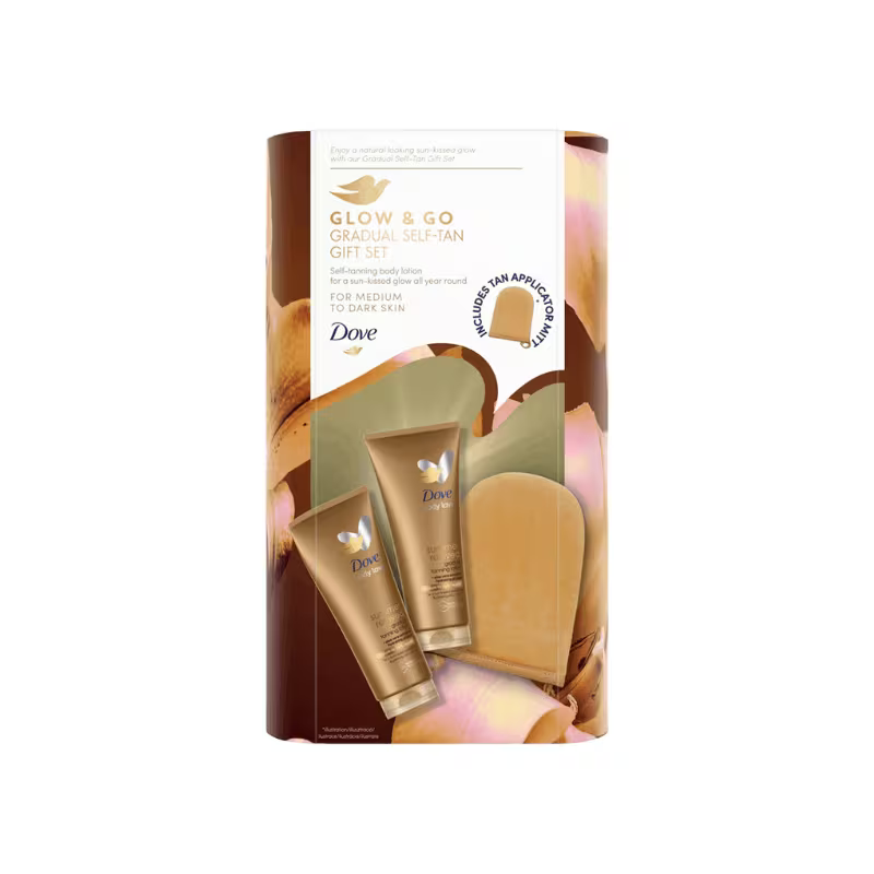 Dove Glow & Go Gradual Self-Tan Gift Set
