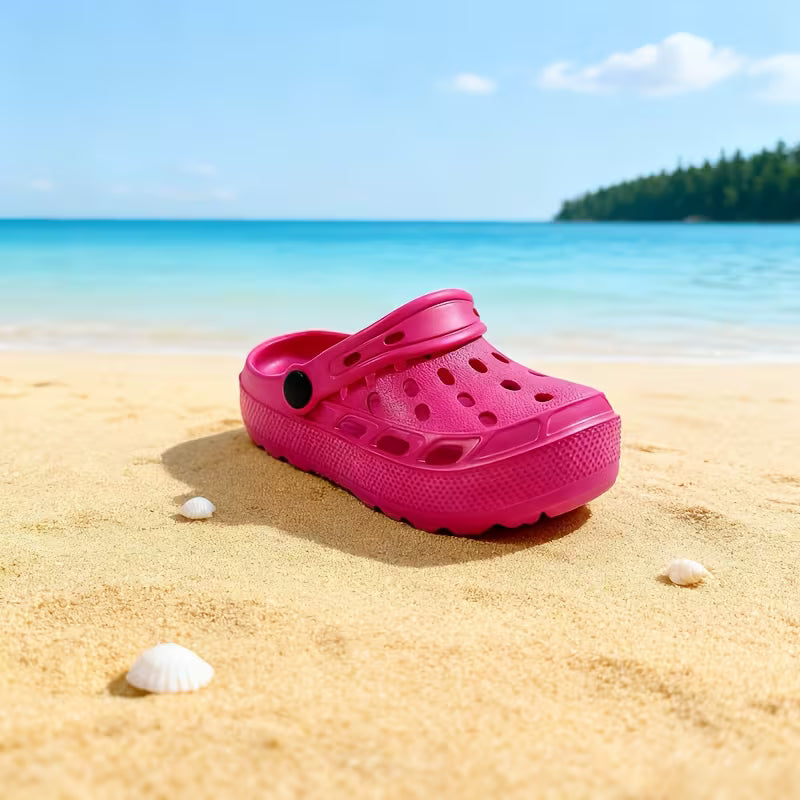 Hollow Out Kids Breathable Clogs