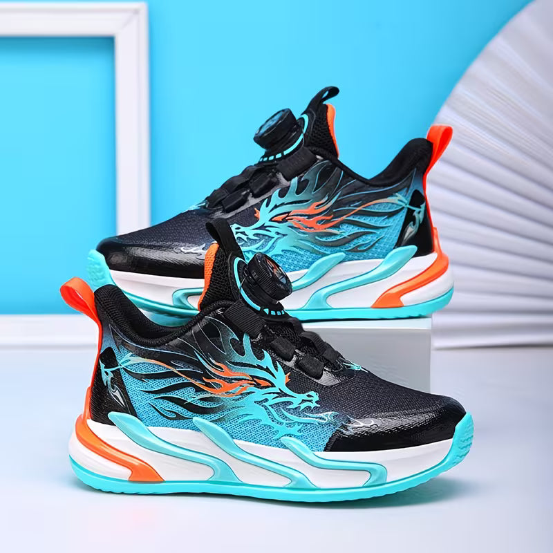 Breathable Mesh Sports Shoes for Boys