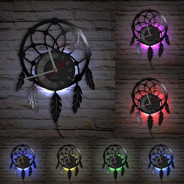 Dreamcatcher Wall Clock