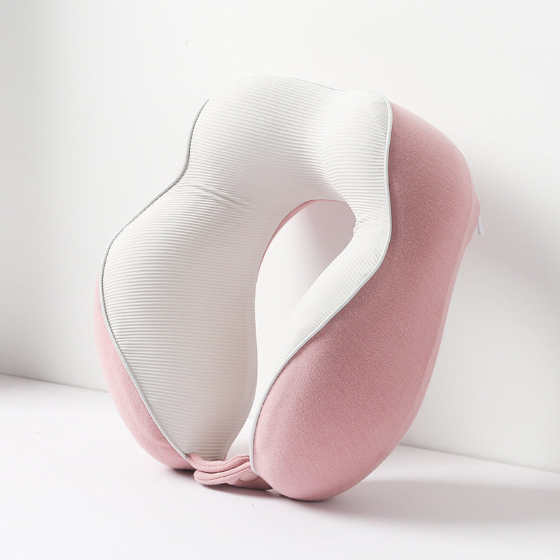 Memory Cotton U-shaped Neck Travel Pillow