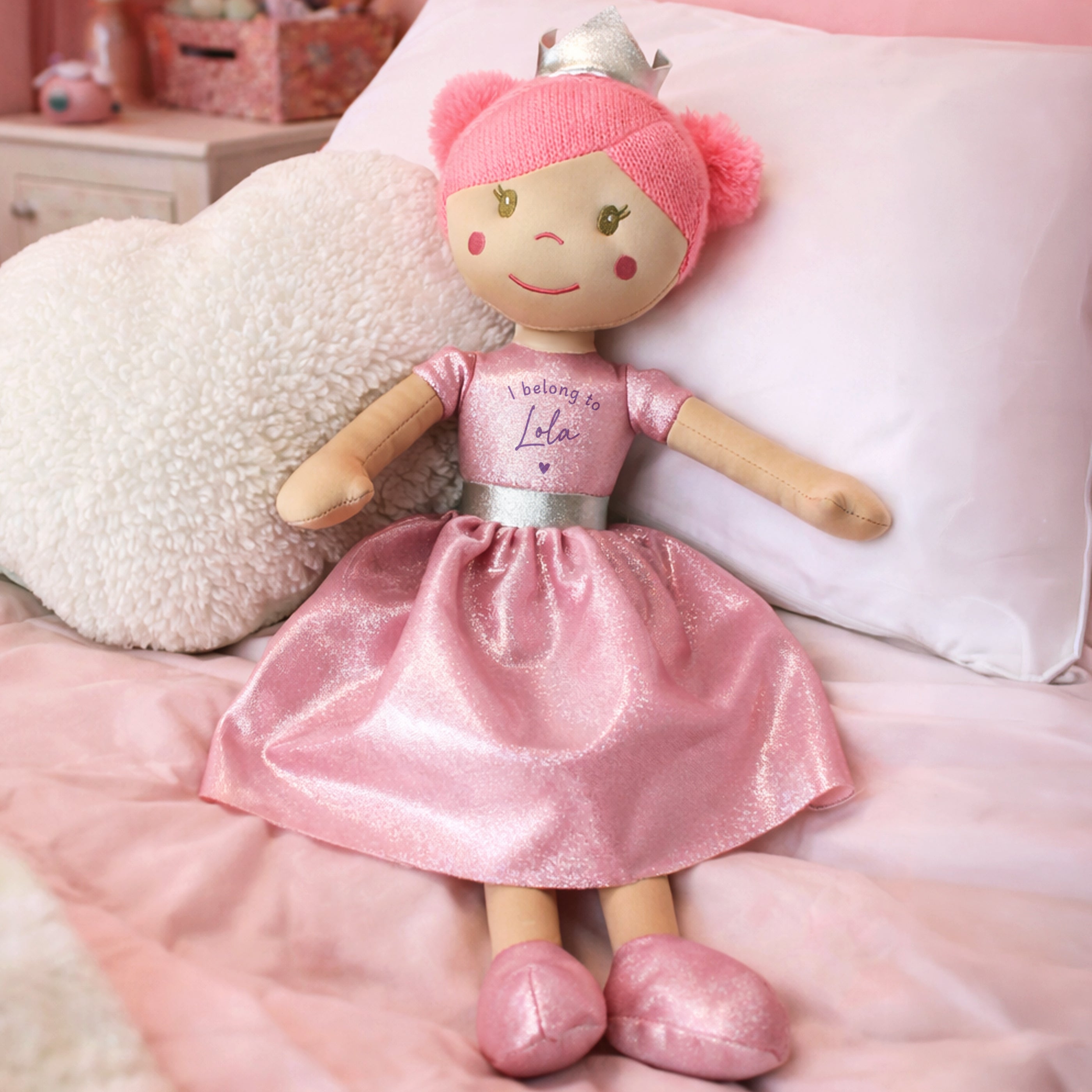 Personalised I Belong To Princess Rag Doll – Lotties Online Shopping