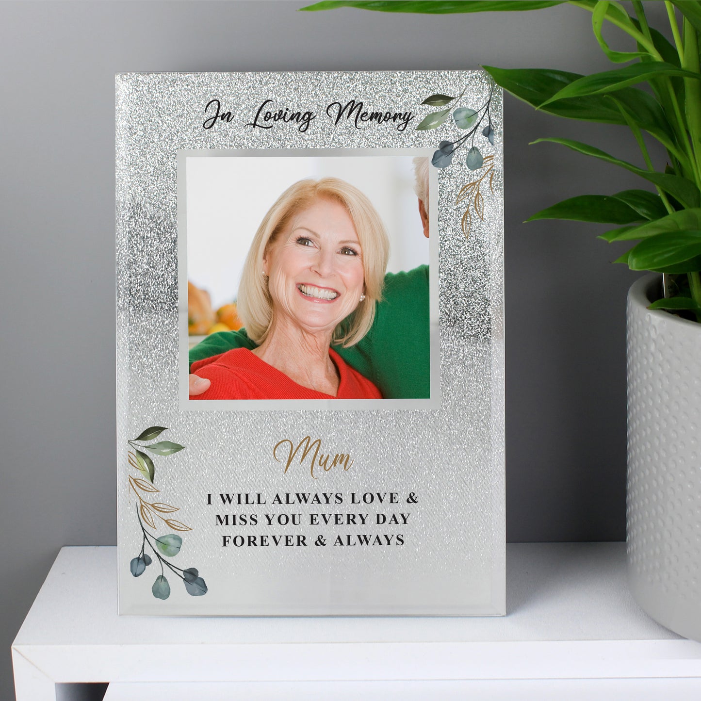 Personalised In Memory Of 4x4 Photo Frame