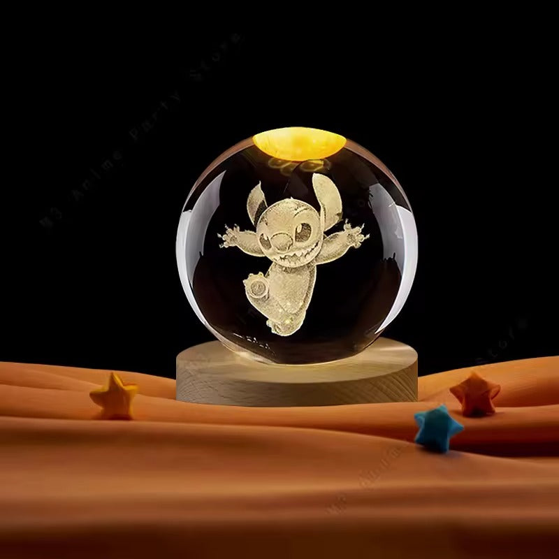 Small Stitch Ball Lamp