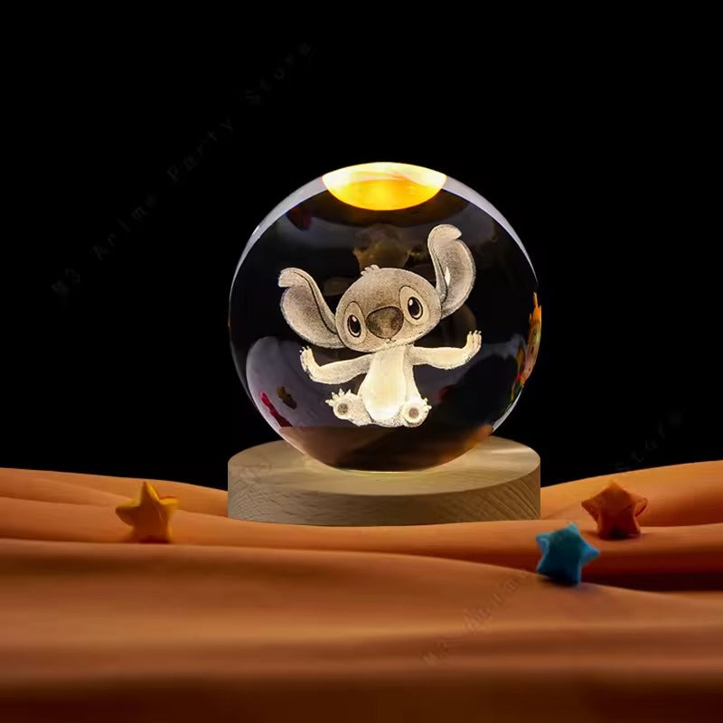 Small Stitch Ball Lamp