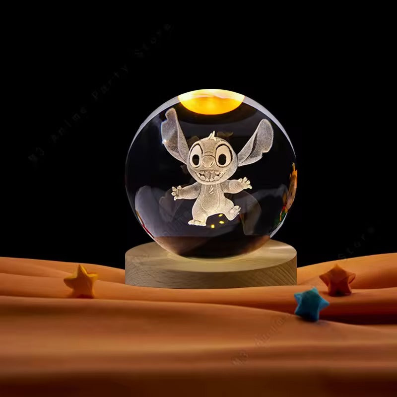 Small Stitch Ball Lamp