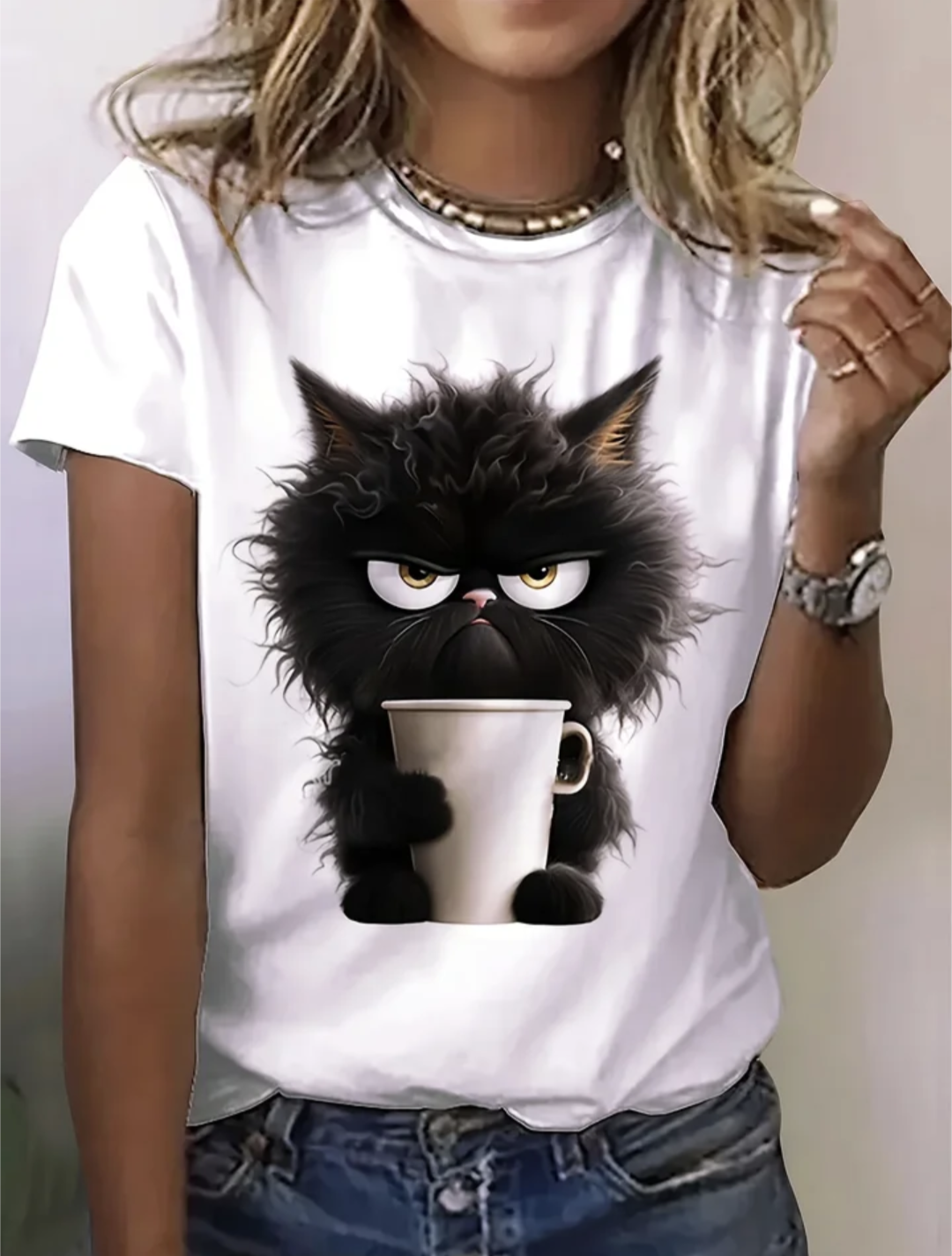 Moody Cat Tshirt