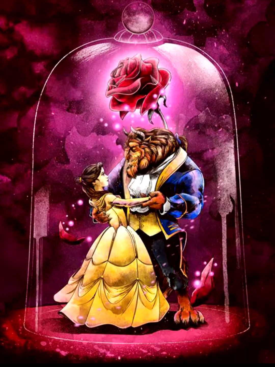 Beauty and The Beast Diamond Art