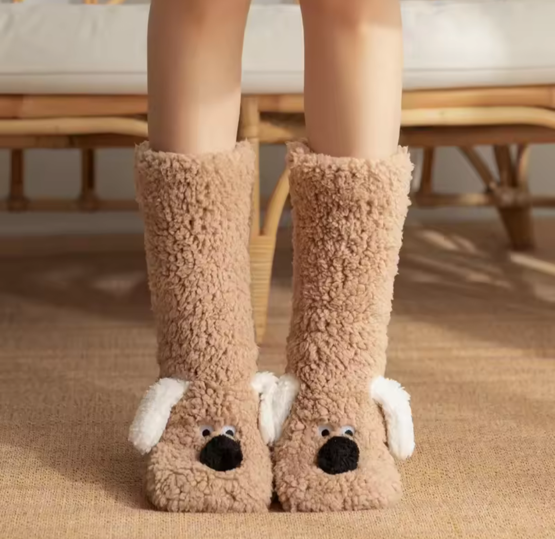 Cozy Warm Puppy Socks