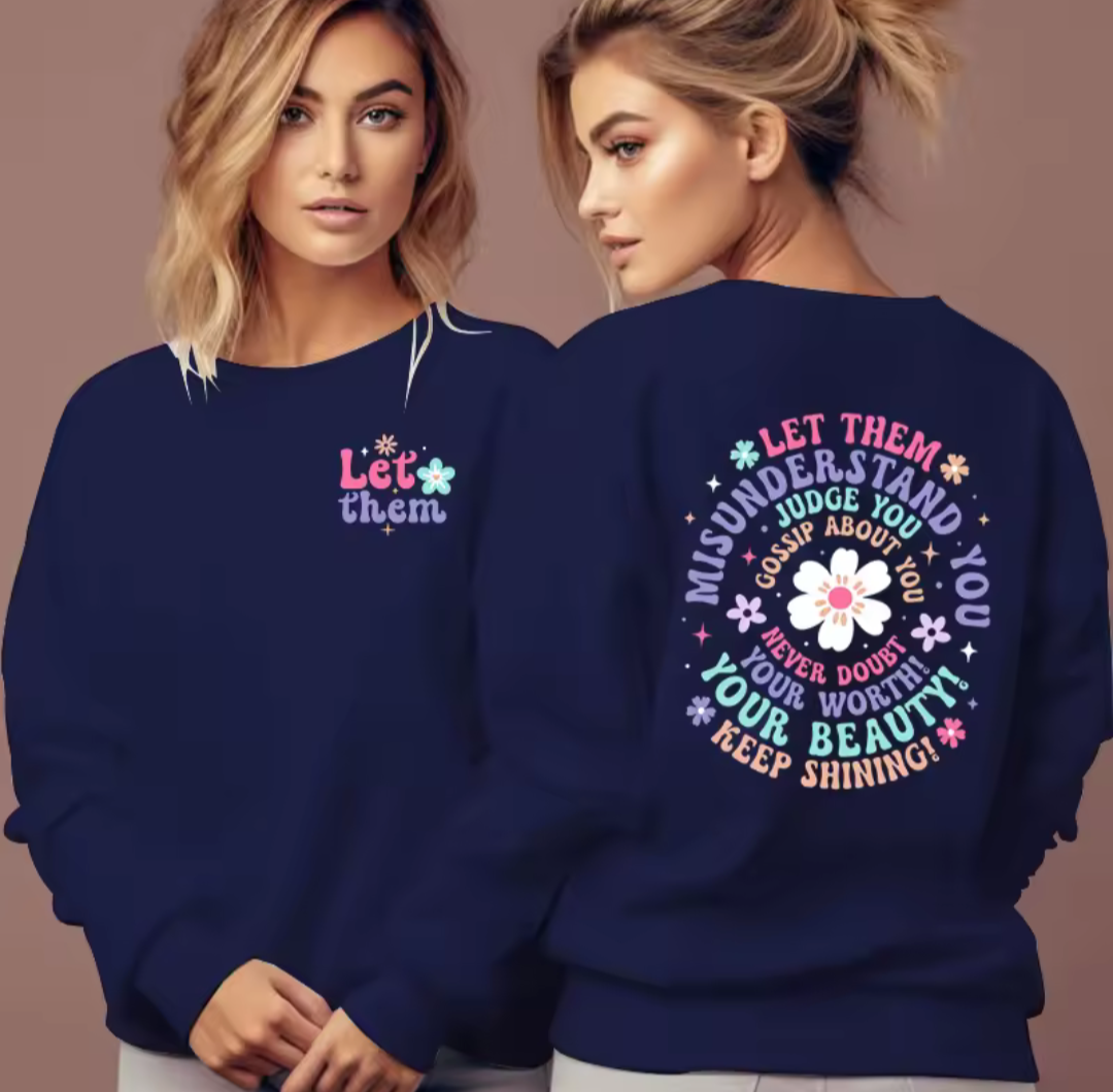 Misunderstand Slogan Sweatshirt