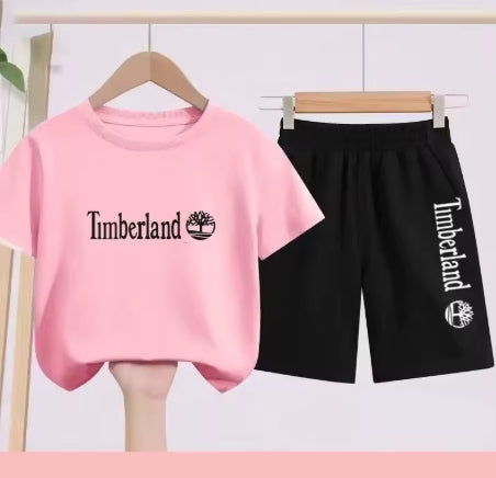 Kids Sports Tshirt and Shorts Set