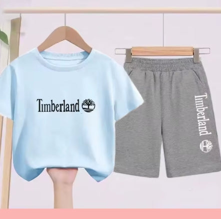 Kids Sports Tshirt and Shorts Set