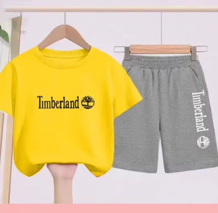 Kids Sports Tshirt and Shorts Set