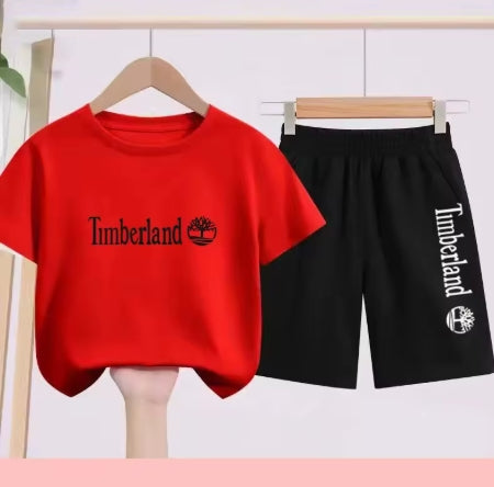 Kids Sports Tshirt and Shorts Set