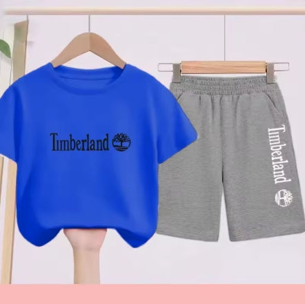 Kids Sports Tshirt and Shorts Set