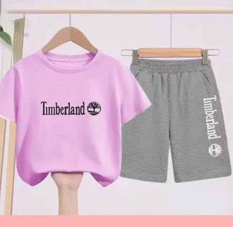 Kids Sports Tshirt and Shorts Set