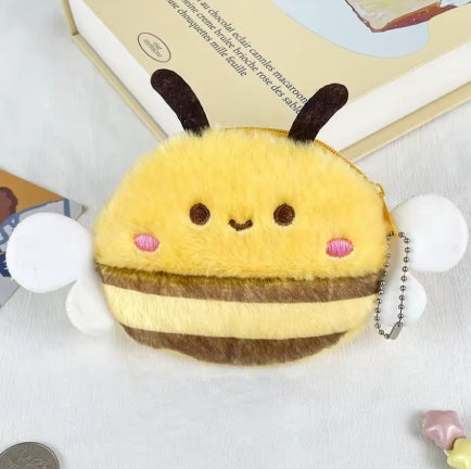 Bee Plush Coin Purse / Bag Charm