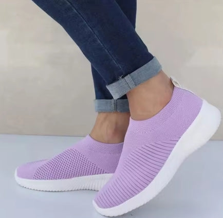 Womens Lightweight Sock Slipon Trainers