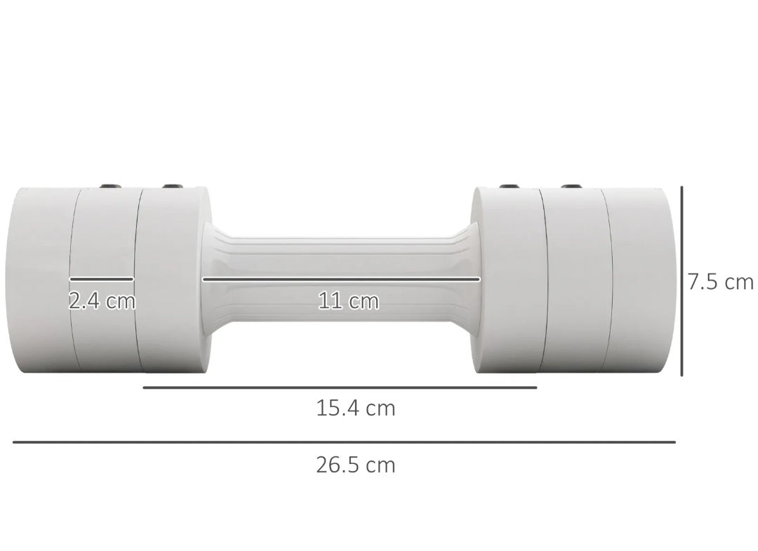 2 X Adjustable Dumbbells Set