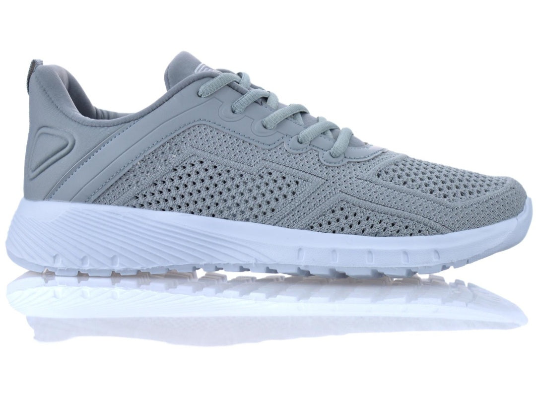 Mens Lace Up Memory Foam Trainers